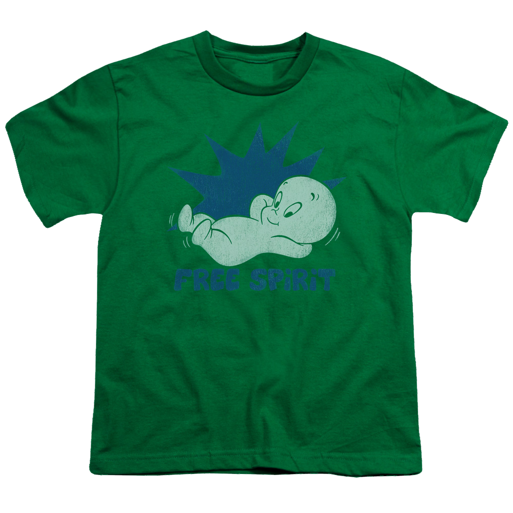 Casper the Friendly Ghost Free Spirit - Youth T-Shirt
