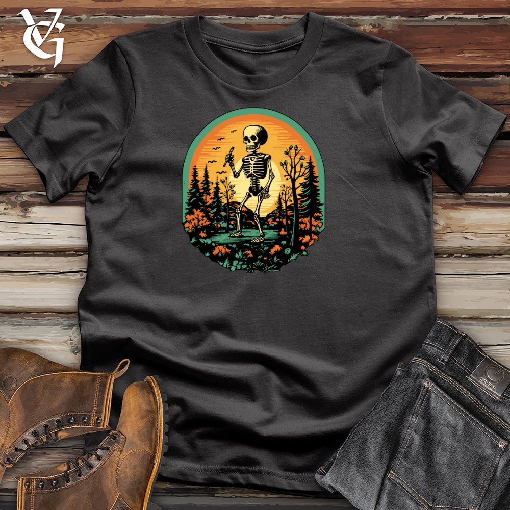 Vintage Skeletal Forest Planting Cotton Tee