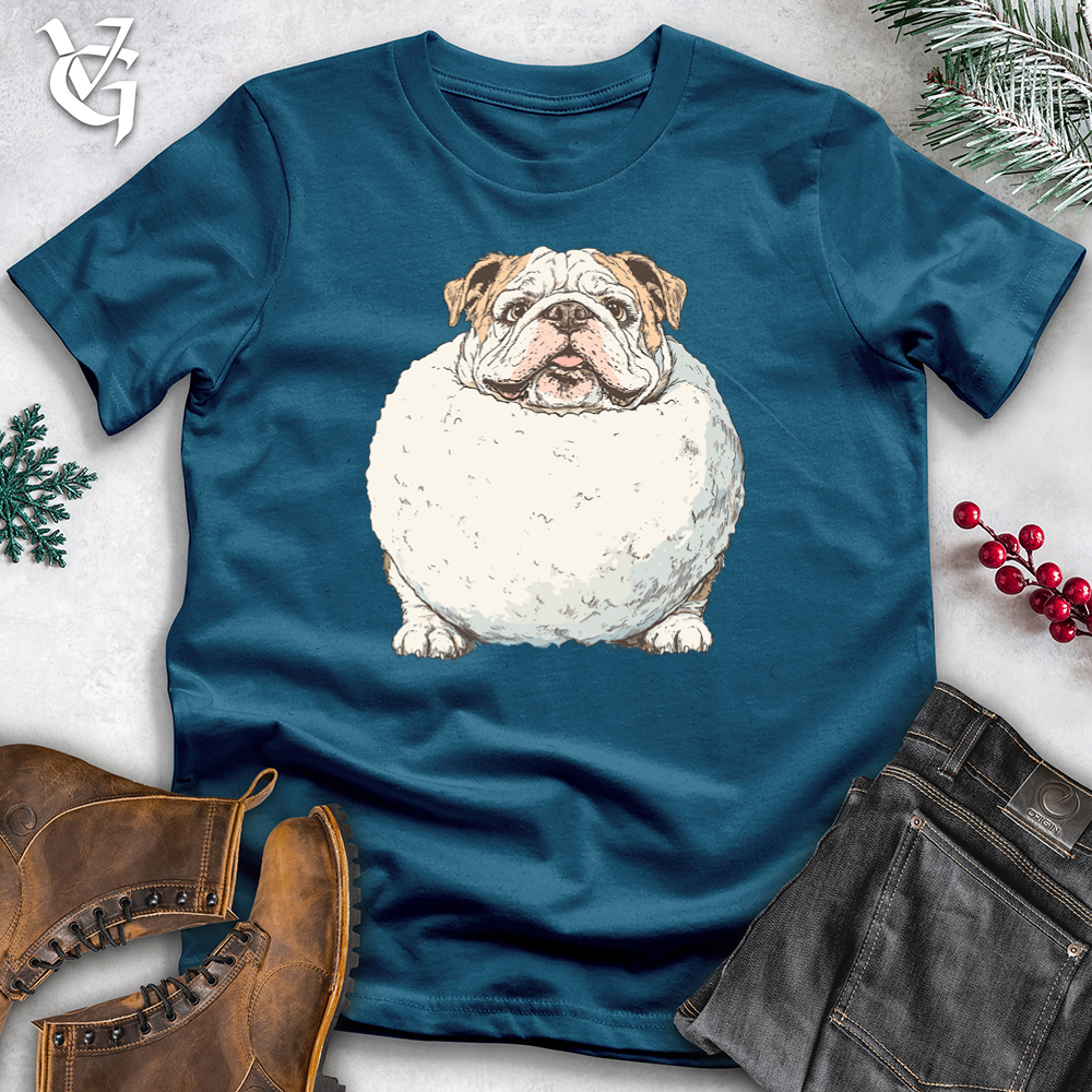 Bulldog Snowball Cotton Tee