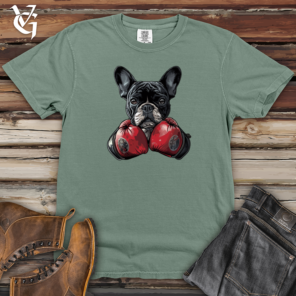 Bulldog Boxing Champion Heavy Cotton Comfort Colors Tee Style001