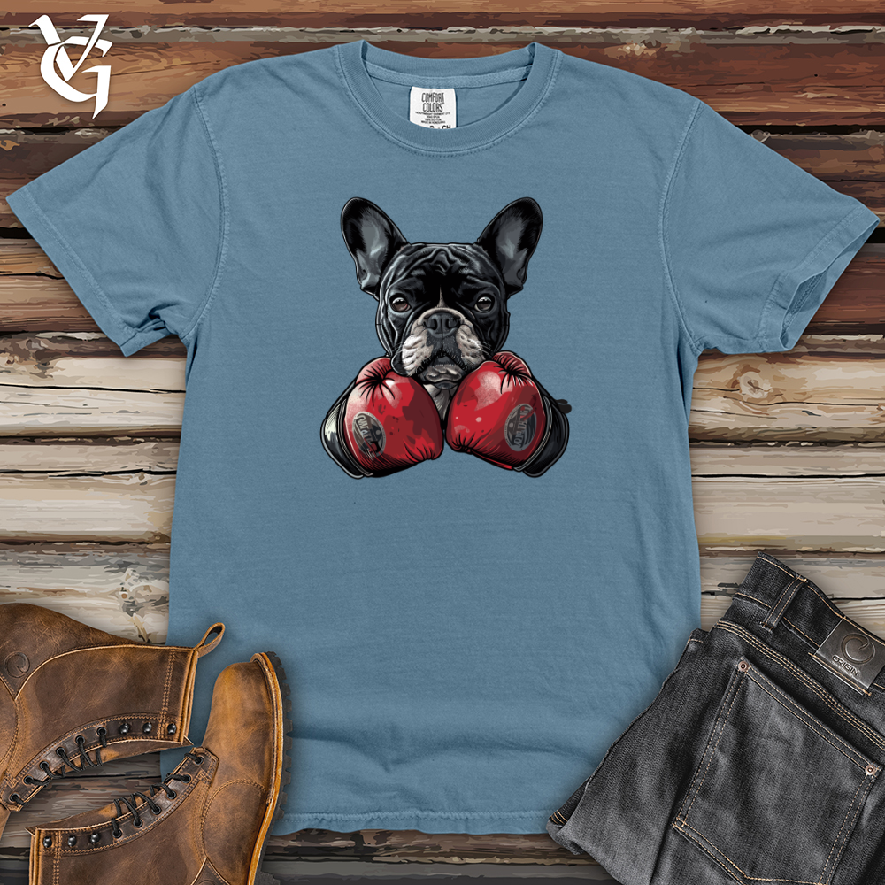 Bulldog Boxing Champion Heavy Cotton Comfort Colors Tee Style001