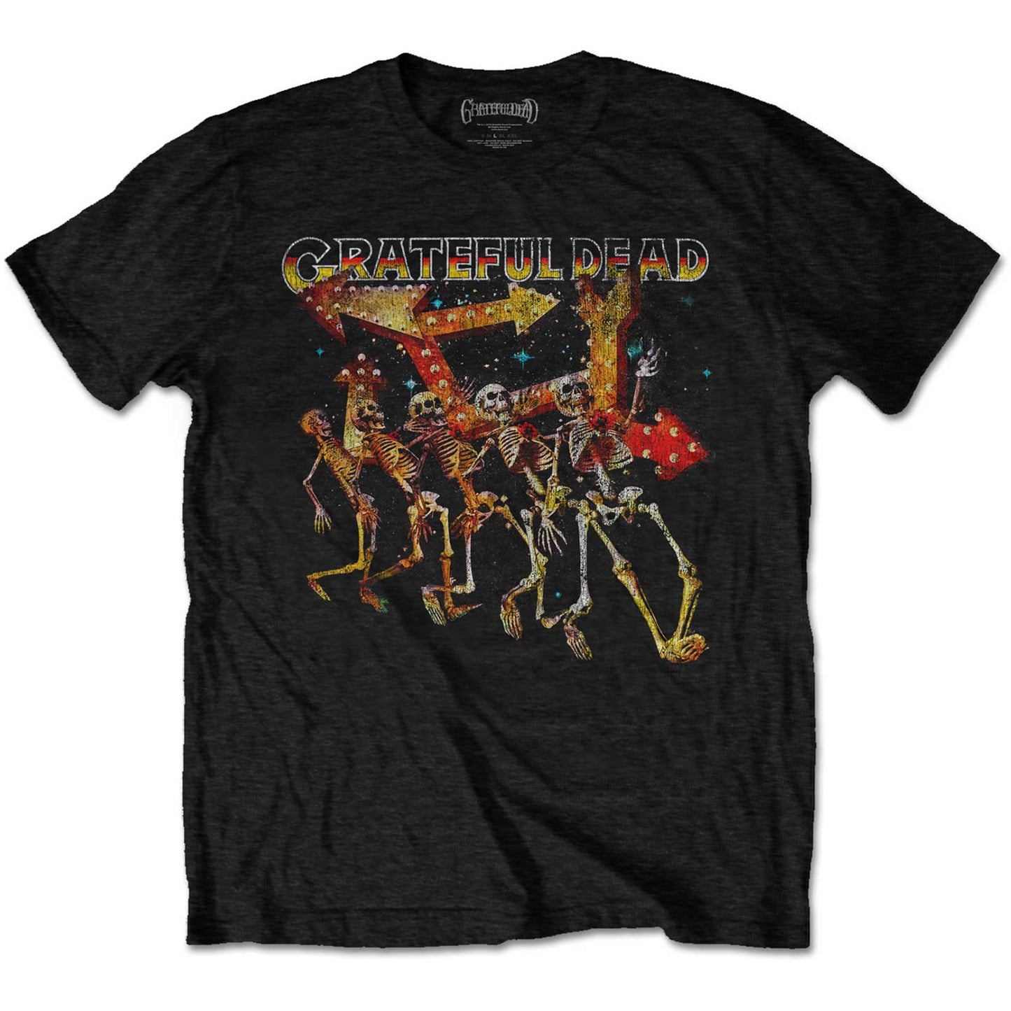 GRATEFUL DEAD Attractive T-Shirt, Truckin' Skellies Vintage