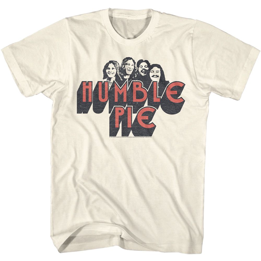 HUMBLE PIE Eye-Catching T-Shirt, Band Members