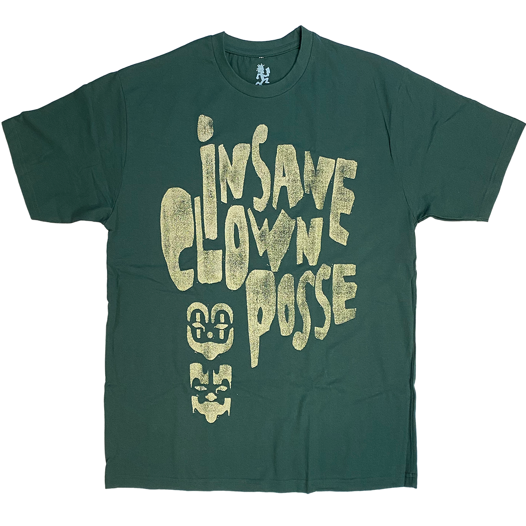 "Face Paint" T-Shirt In Green