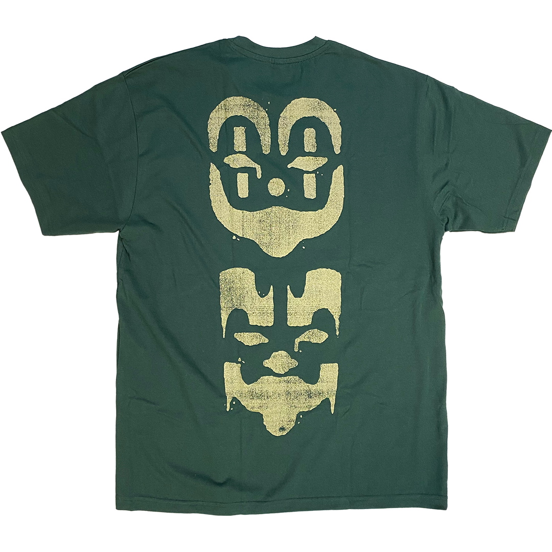 "Face Paint" T-Shirt In Green