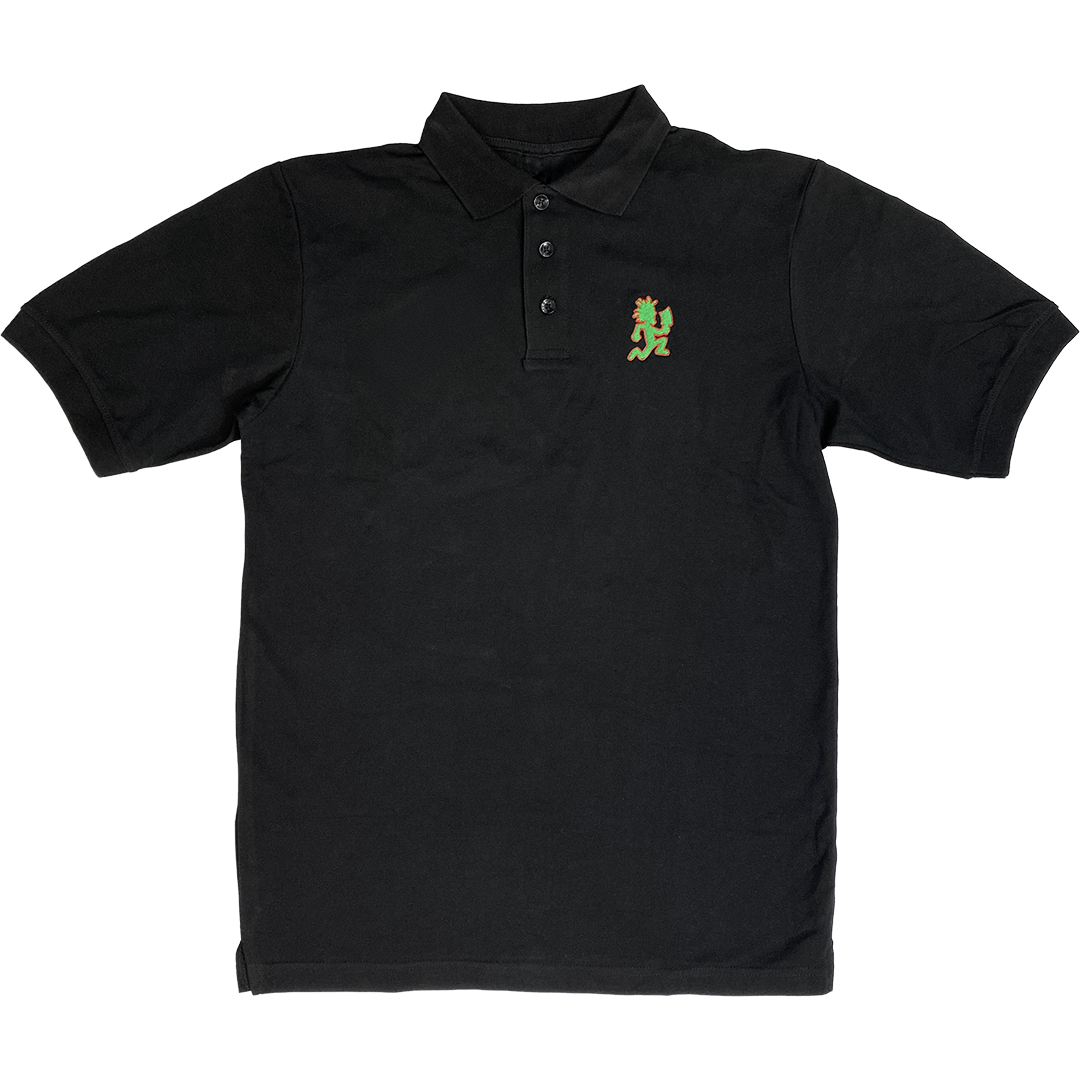 "Hatchetman Green" Embroidered Polo Shirt