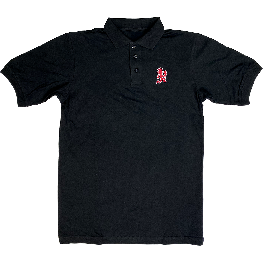 "Hatchetman Red" Embroidered Polo Shirt