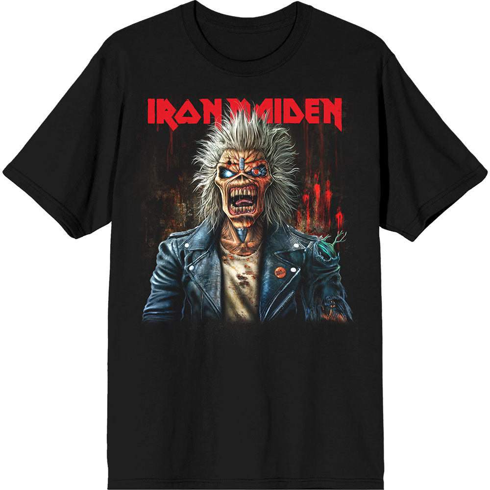 IRON MAIDEN Attractive T-Shirt, Est. 1975 Eddie Scream Portrait