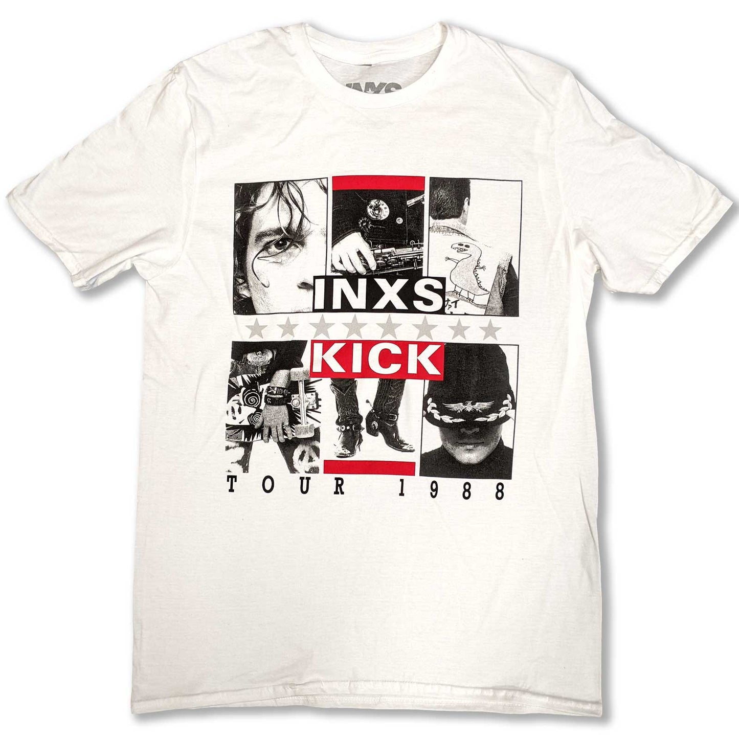 INXS | Official Band T-Shirt | KICK Tour