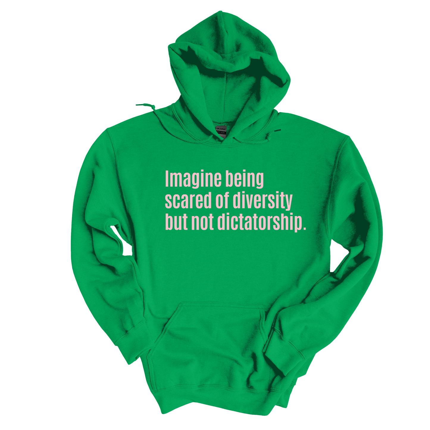 Imagine Being Scared of Diversity But Not Dictatorship Unisex Hoodie (LIMITED EDITION)