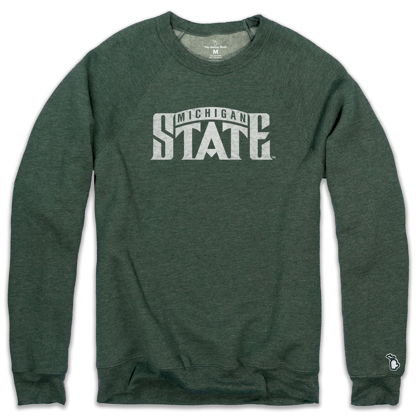 MSU - 90S BANNER LOGO FLEECE SWEATSHIRT (UNISEX)
