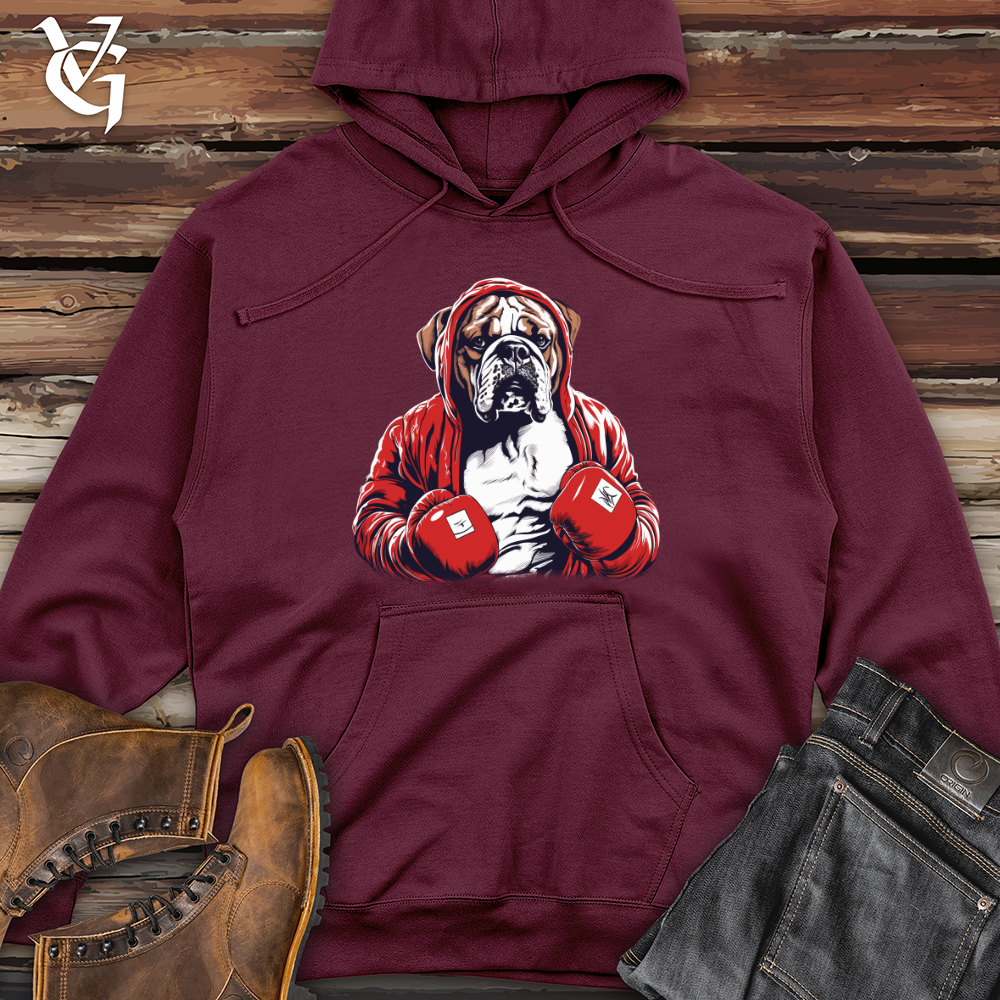 Bulldog Boxing Champion Midweight Hooded Sweatshirt