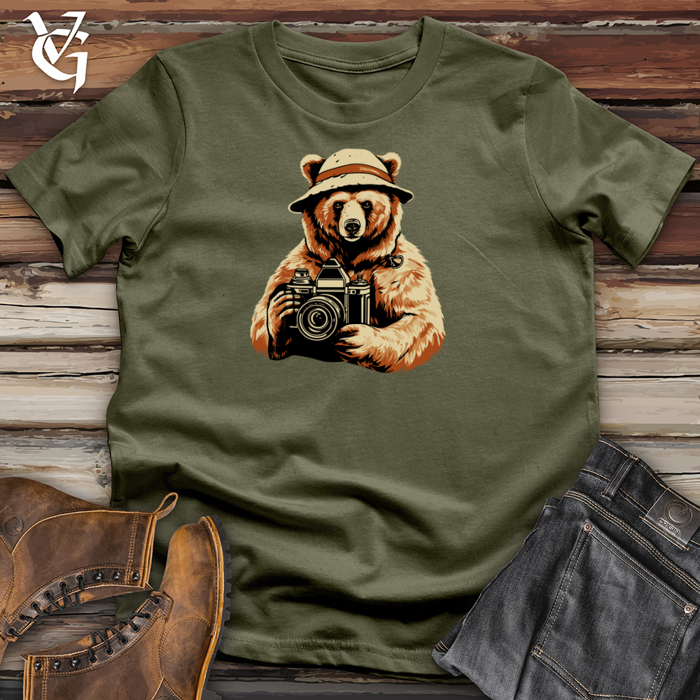Bear Capturing Moments Clicks Cotton Tee