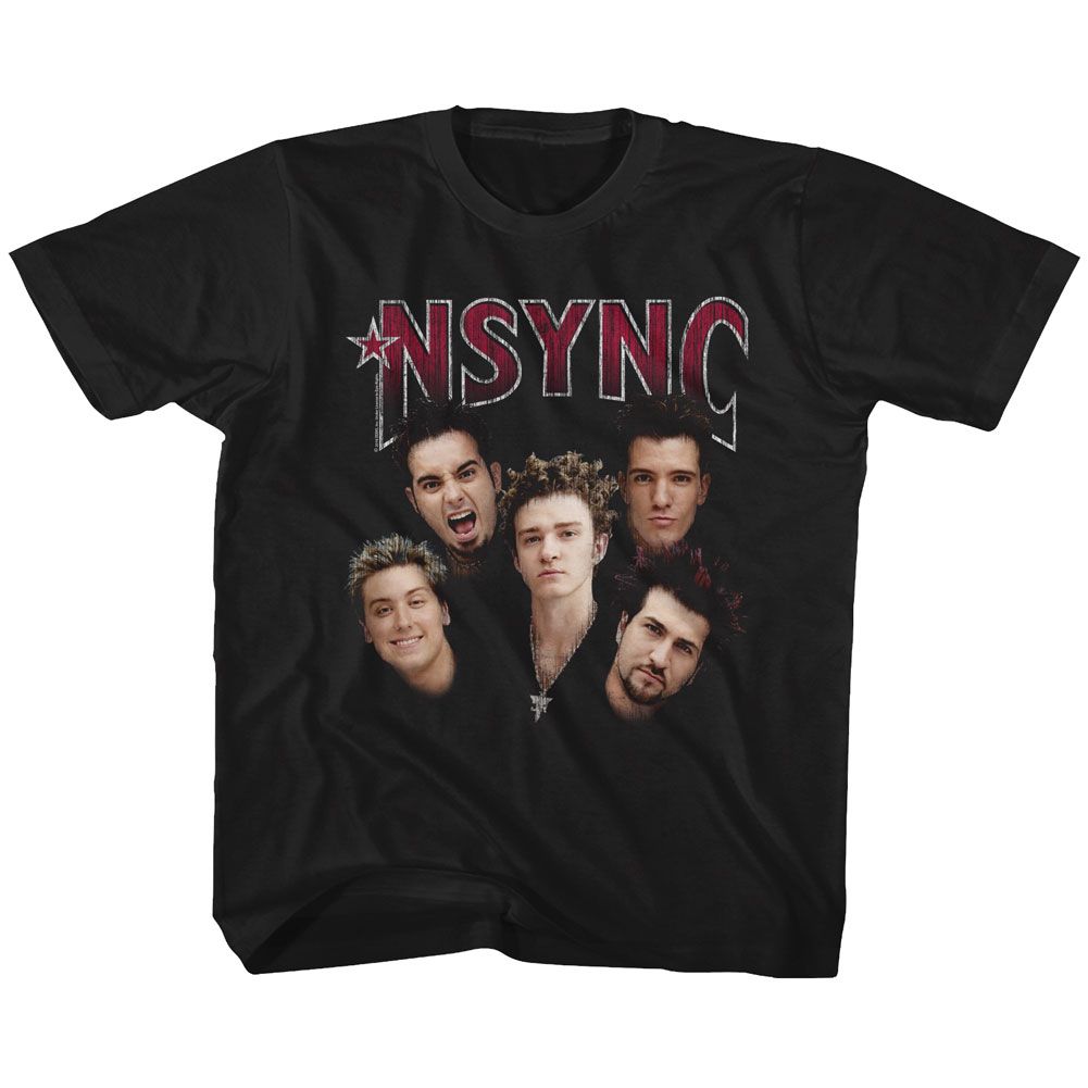 NSYNC Kids T-Shirt, GROUP SHOT