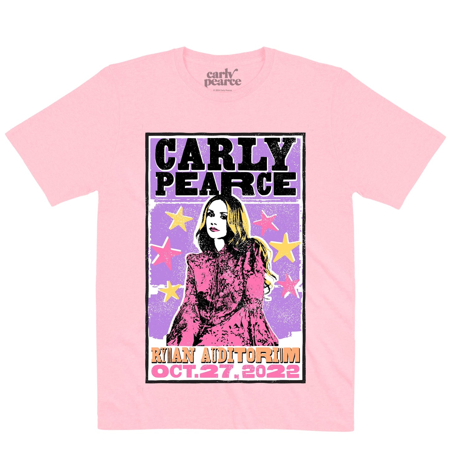 Carly Pearce | Ryman Auditorium | Official Artist T-shirt