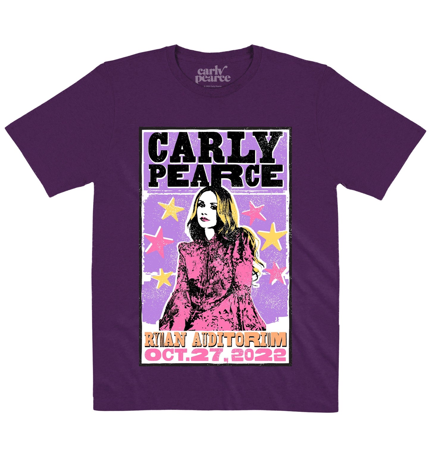 Carly Pearce | Ryman Auditorium | Official Artist T-shirt