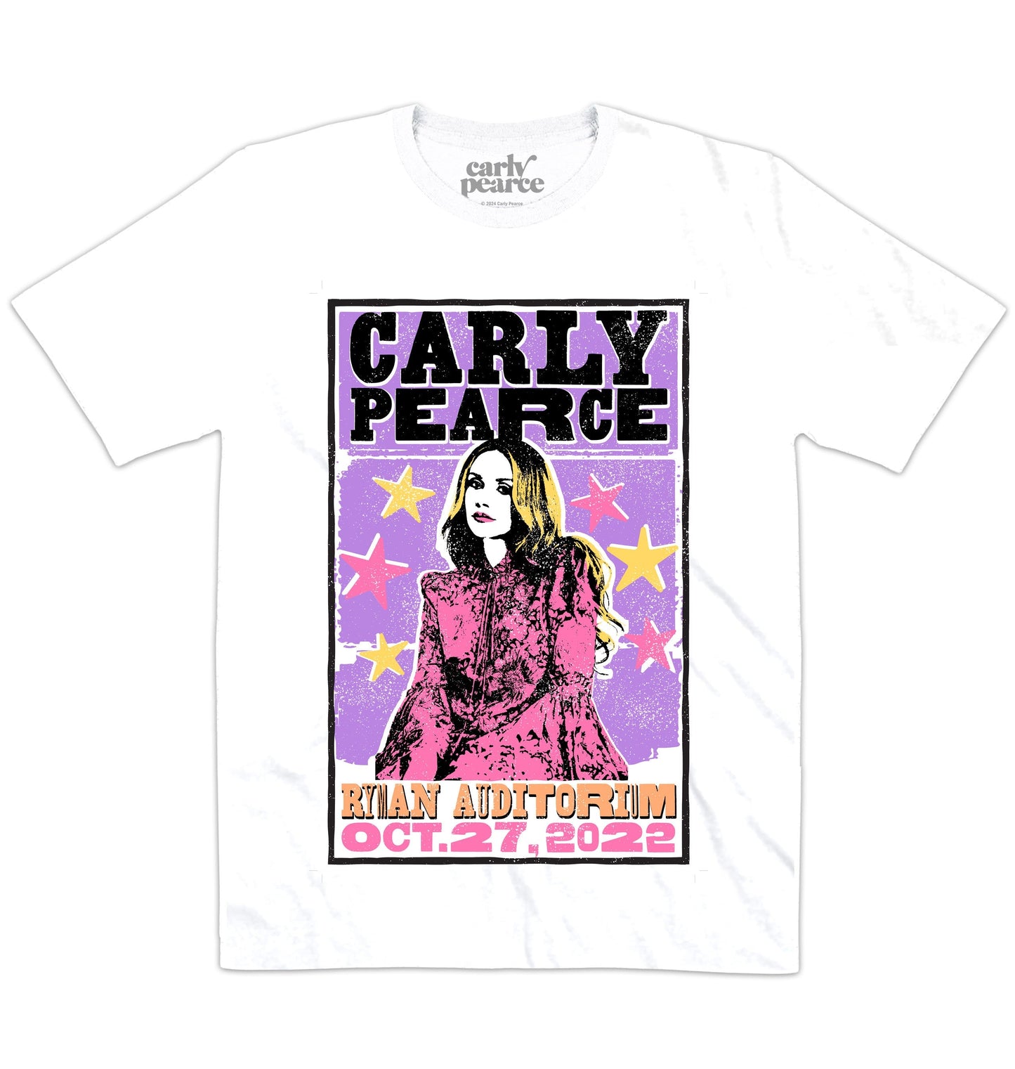 Carly Pearce | Ryman Auditorium | Official Artist T-shirt