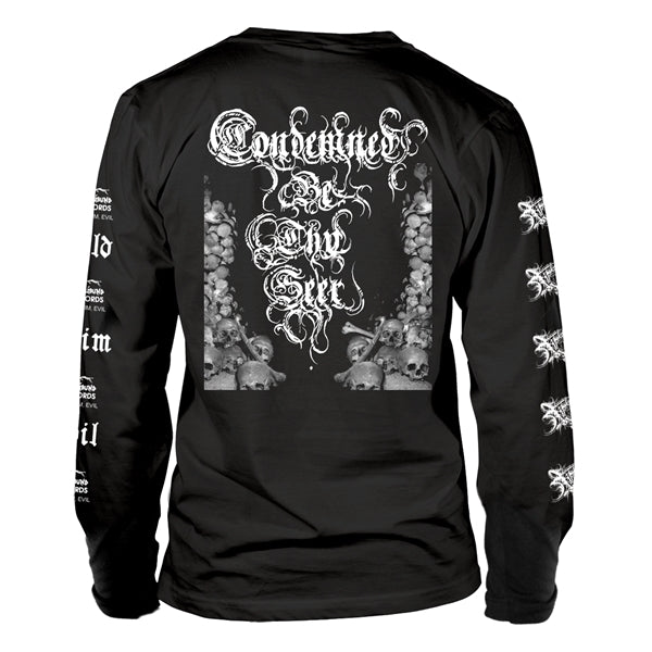 Xasthur Unisex Long Sleeved T-Shirt: Telepathic (Back Print)