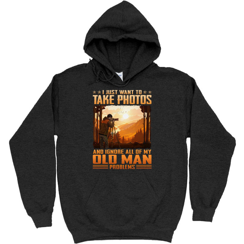 Photographing Old Man Problems T-Shirt ISA286