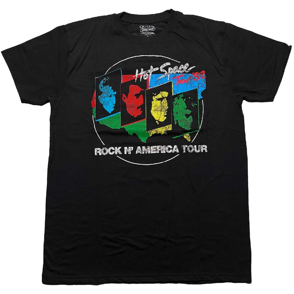 QUEEN Attractive T-Shirt, Hot Space Tour '82