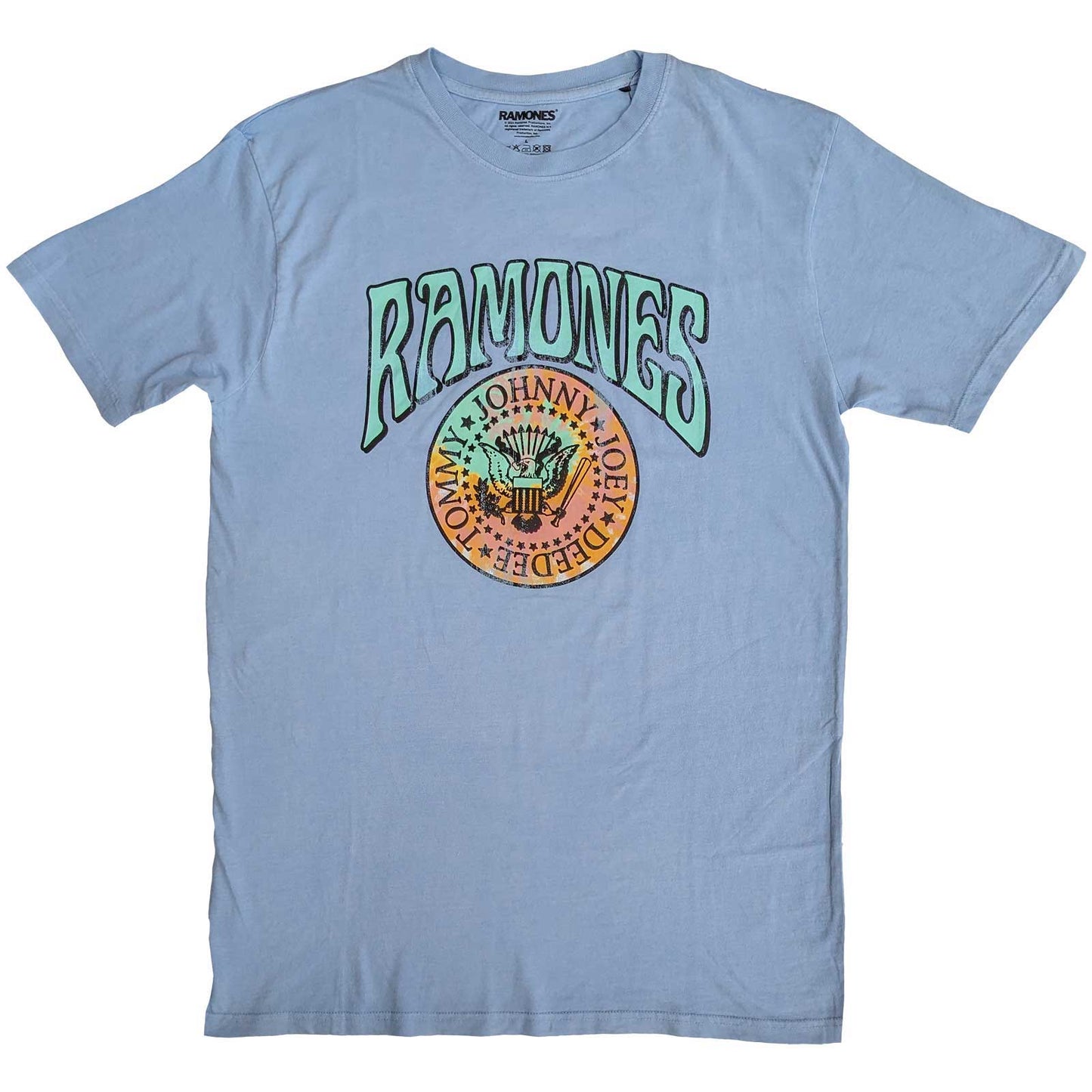 Ramones Unisex T-shirt , Crest Psych