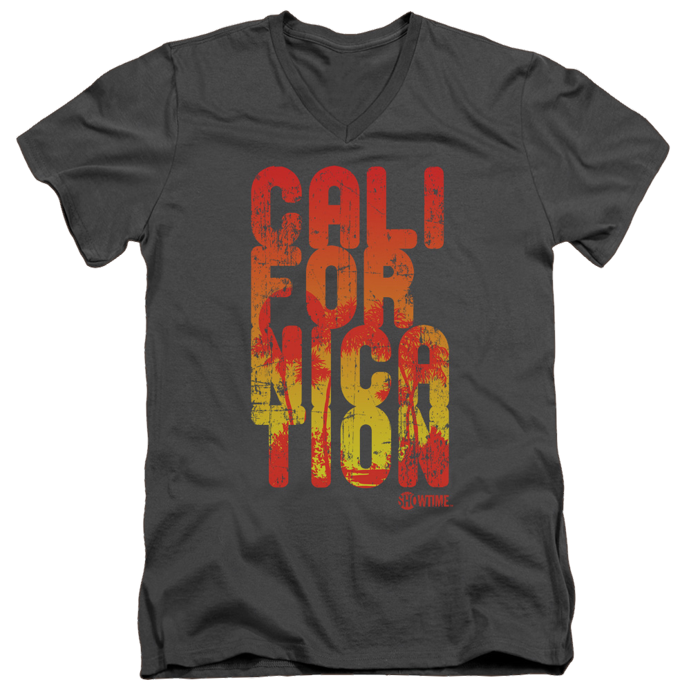 Californication Cali Type - Men's V-Neck T-Shirt