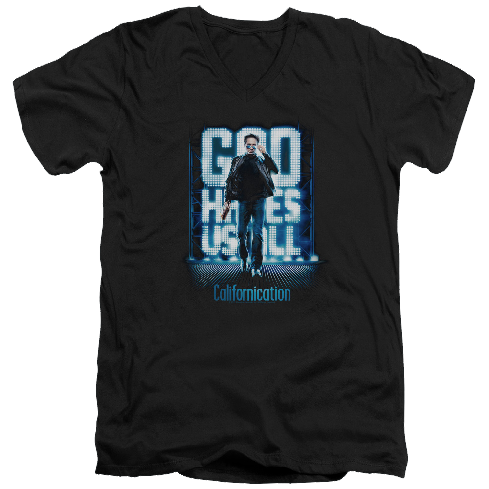 Californication Hit The Lights - Men's V-Neck T-Shirt