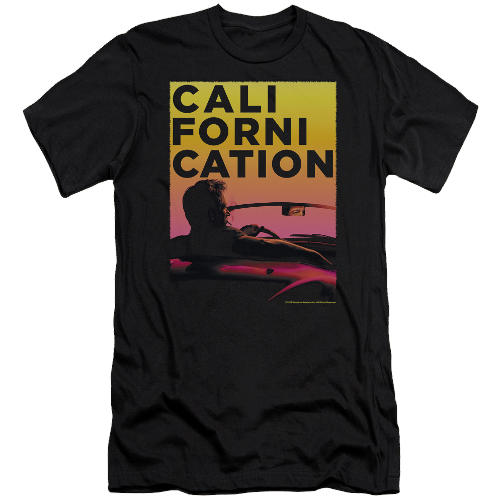 Californication Sunset Ride - Men's Premium Slim Fit T-Shirt