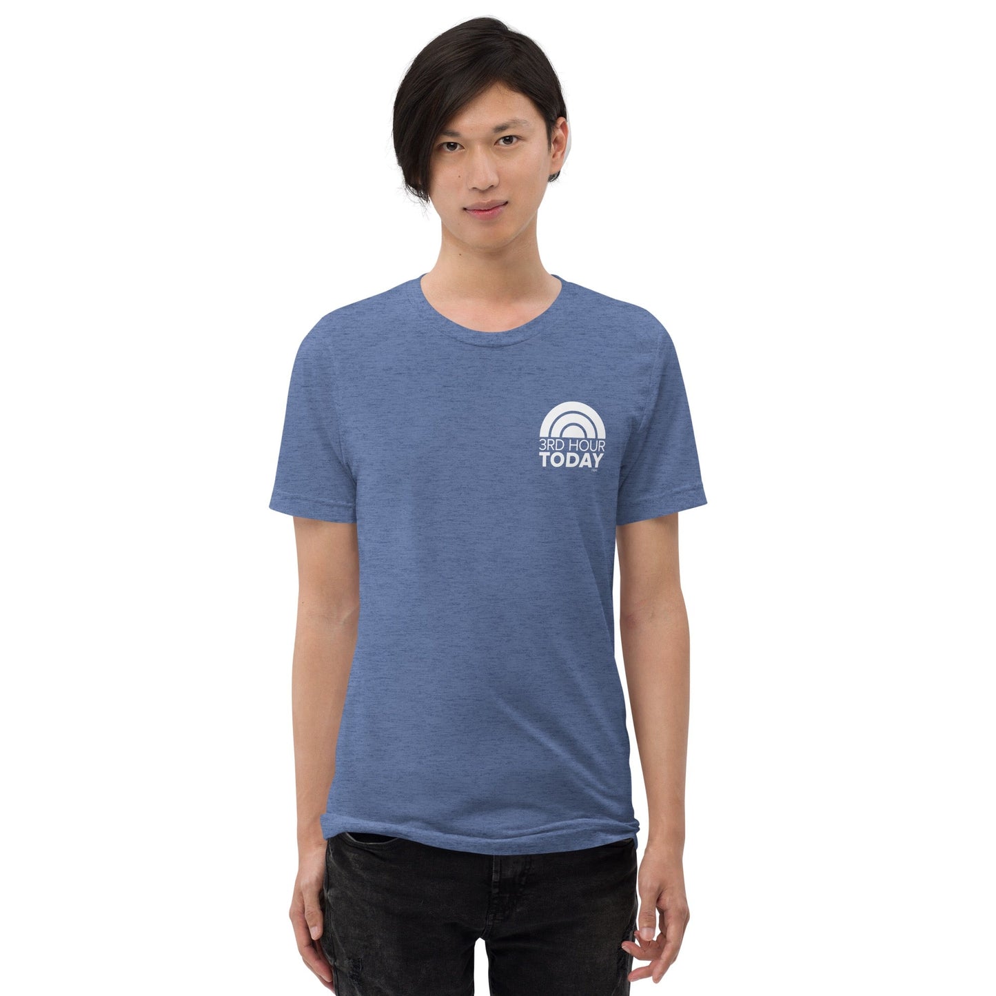 3rd Hour TODAY White Logo T-Shirt