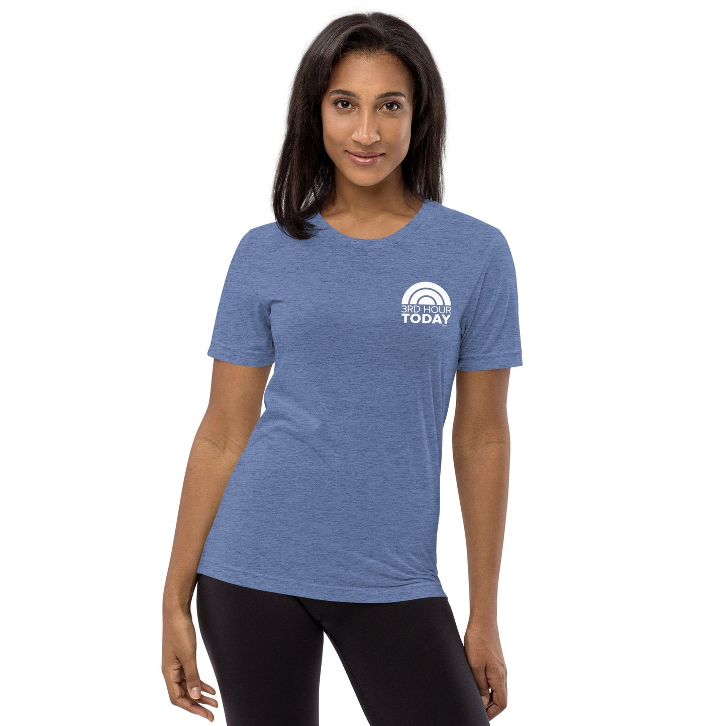 3rd Hour TODAY White Logo T-Shirt