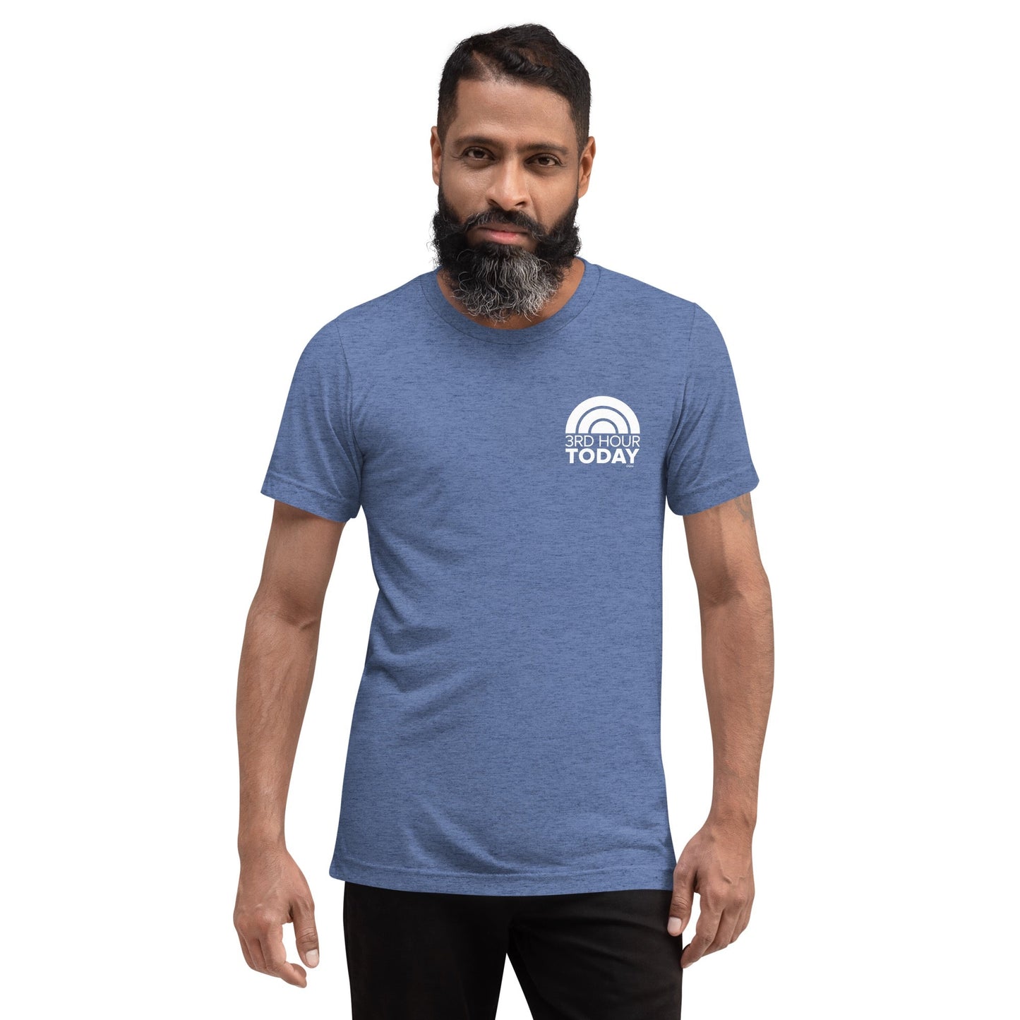 3rd Hour TODAY White Logo T-Shirt