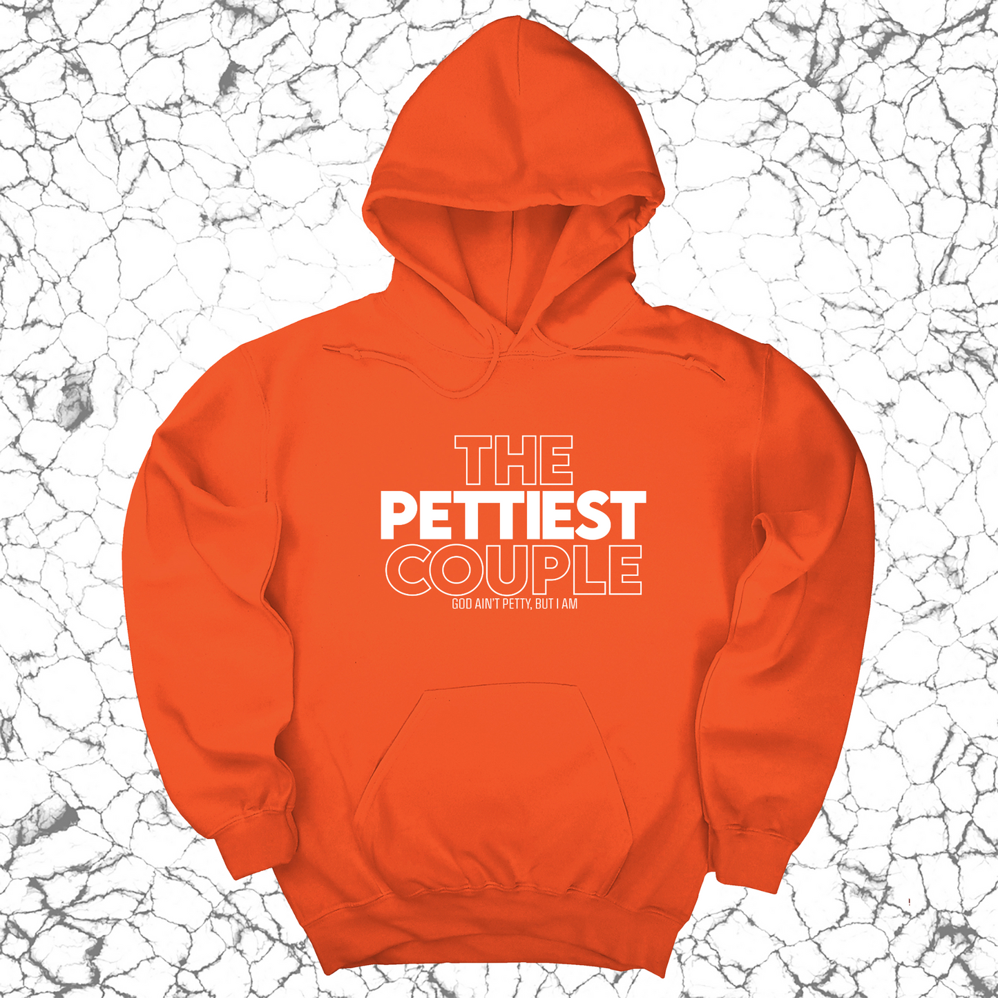 The Pettiest Couple Unisex Hoodie