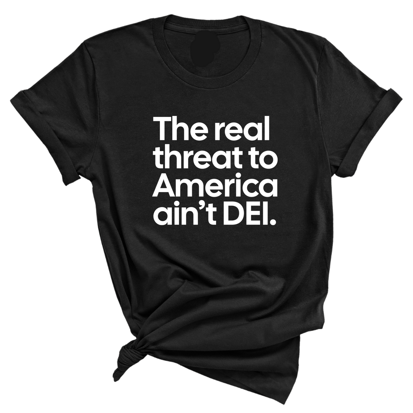 The Real Threat to America Ain’t DEI Unisex Tee