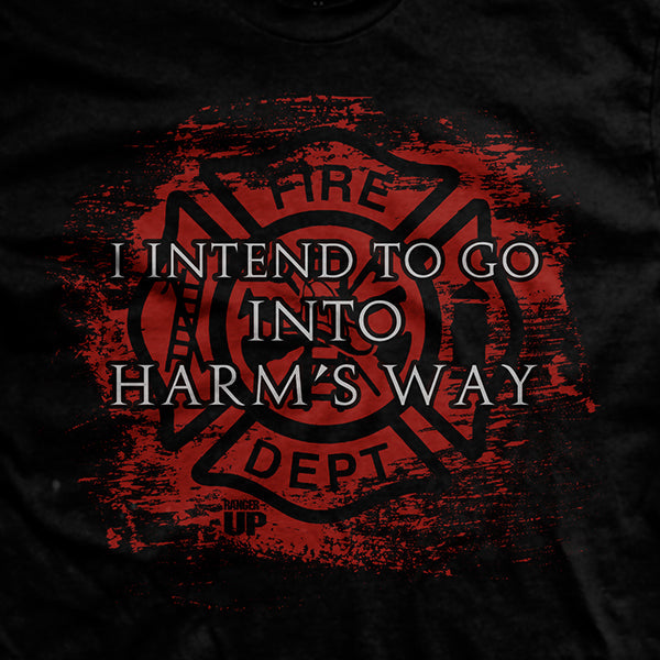 Firefighters Into Harm's Way T-Shirt