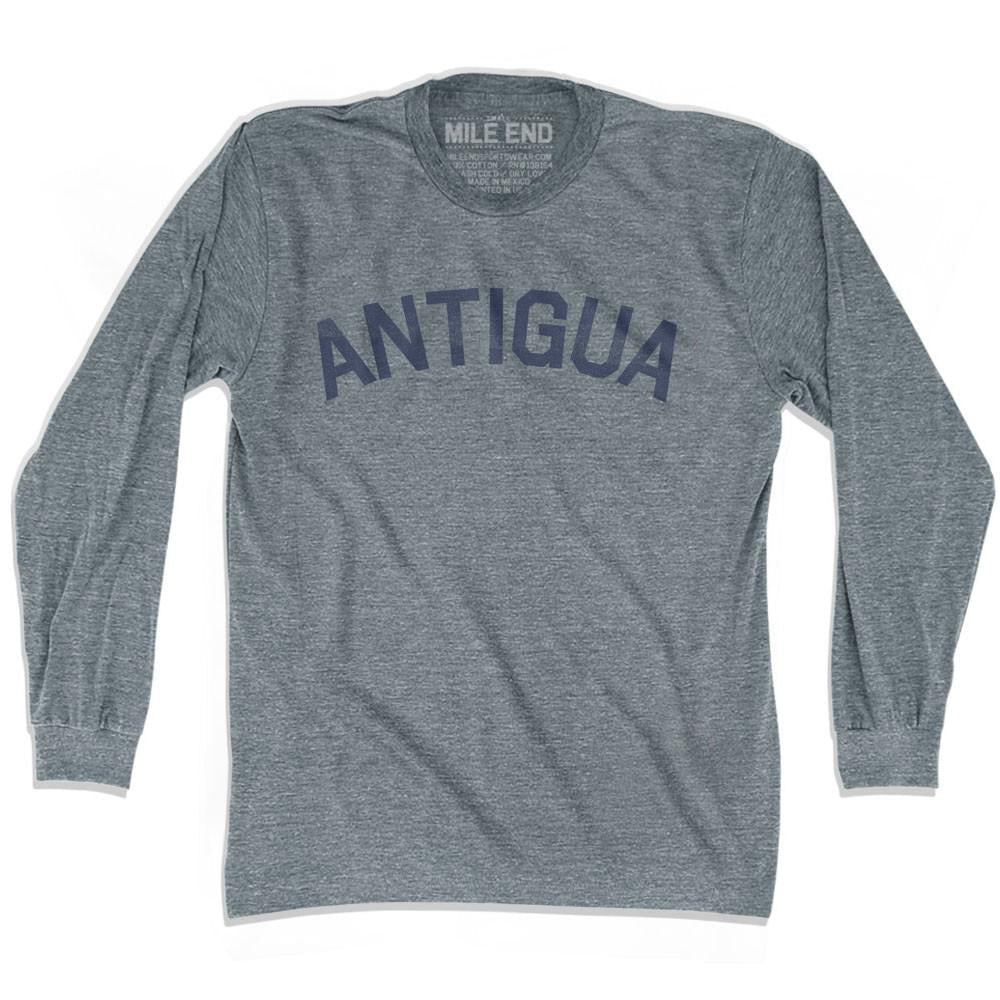 Antigua City Text Long Sleeve T-shirt