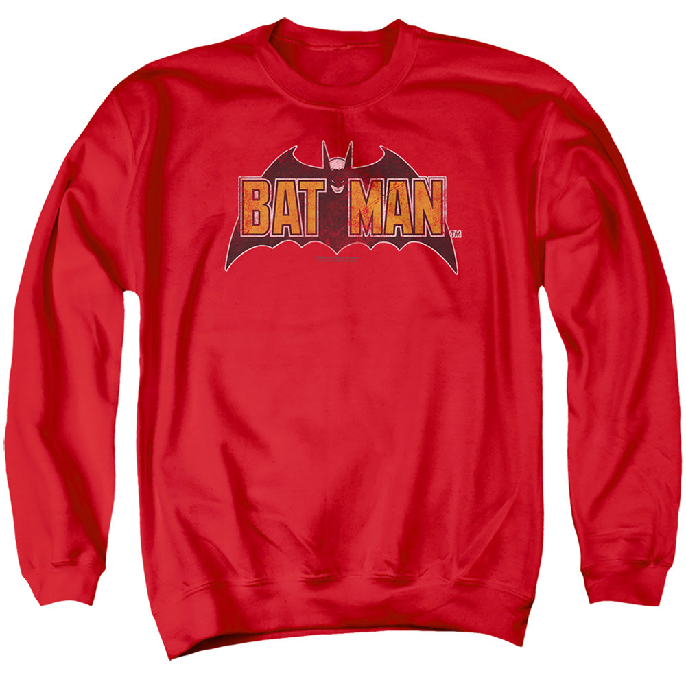 Batman Comics Vintage Bat Logo On Red T-Shirt