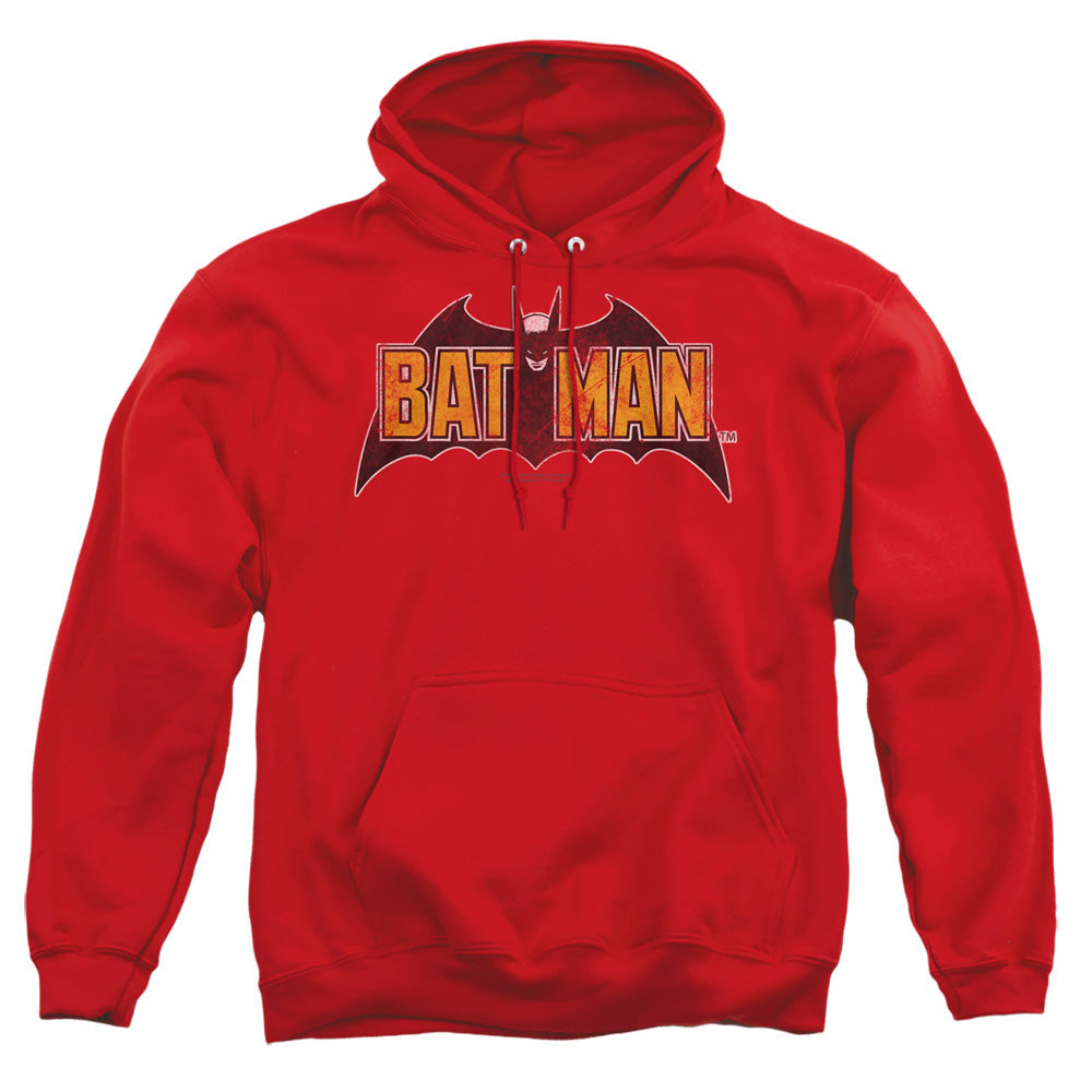 Batman Comics Vintage Bat Logo On Red T-Shirt