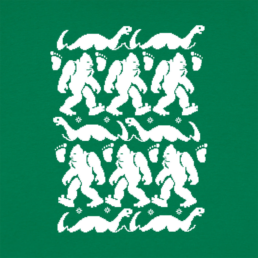 Bigfoot & Nessie Sweater Men's T-Shirt