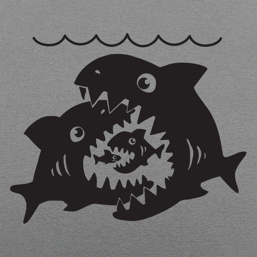 Big Sharks Little Fish Women's T-Shirt