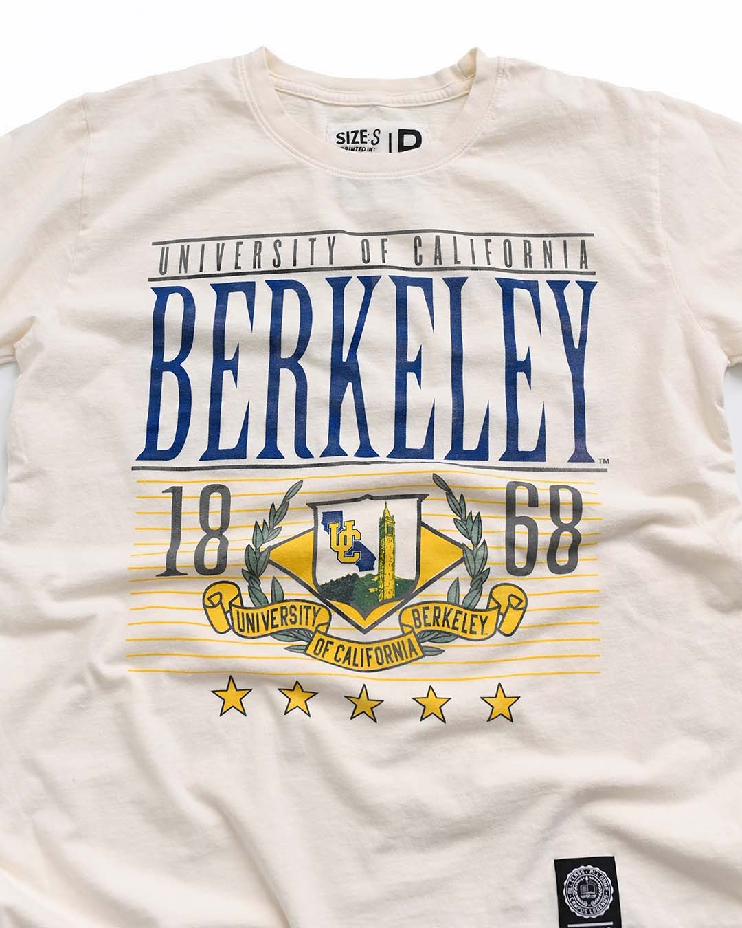 CAL - 1868 Cal White Tee