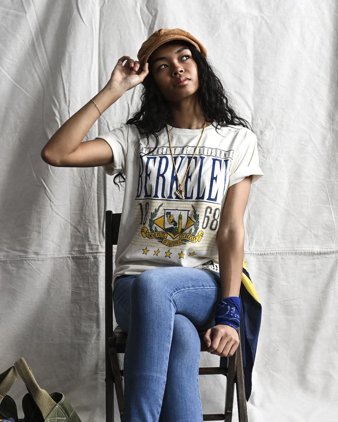 CAL - 1868 Cal White Tee
