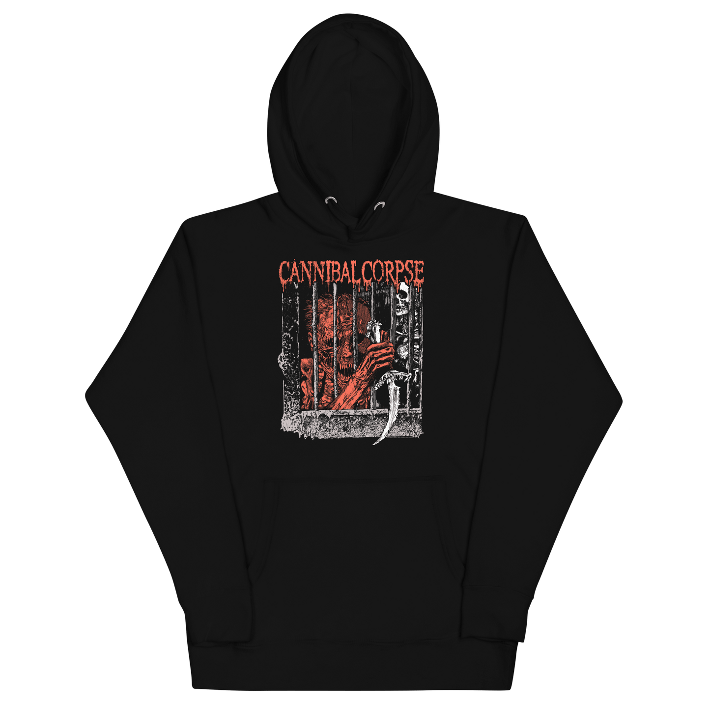 Cannibal Corpse Behind Bars Hoodie