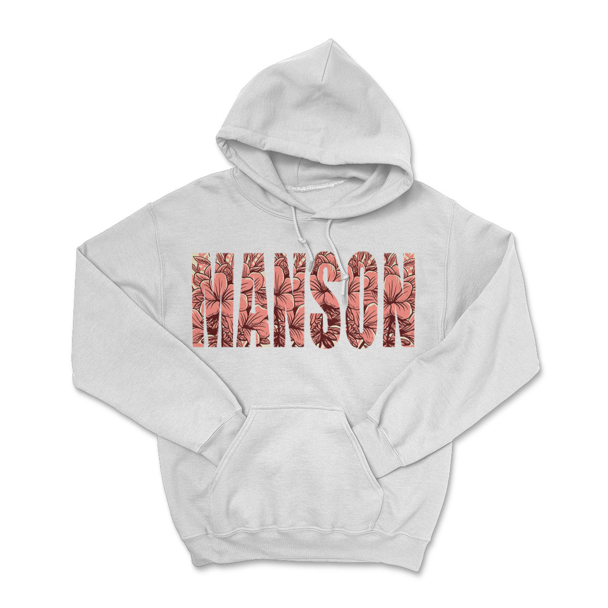 Charles Manson Floral Hoodie