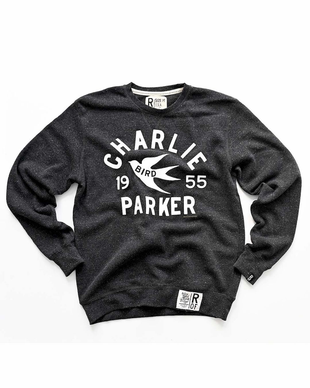 Charlie "Bird" Parker '55 Black Sweatshirt