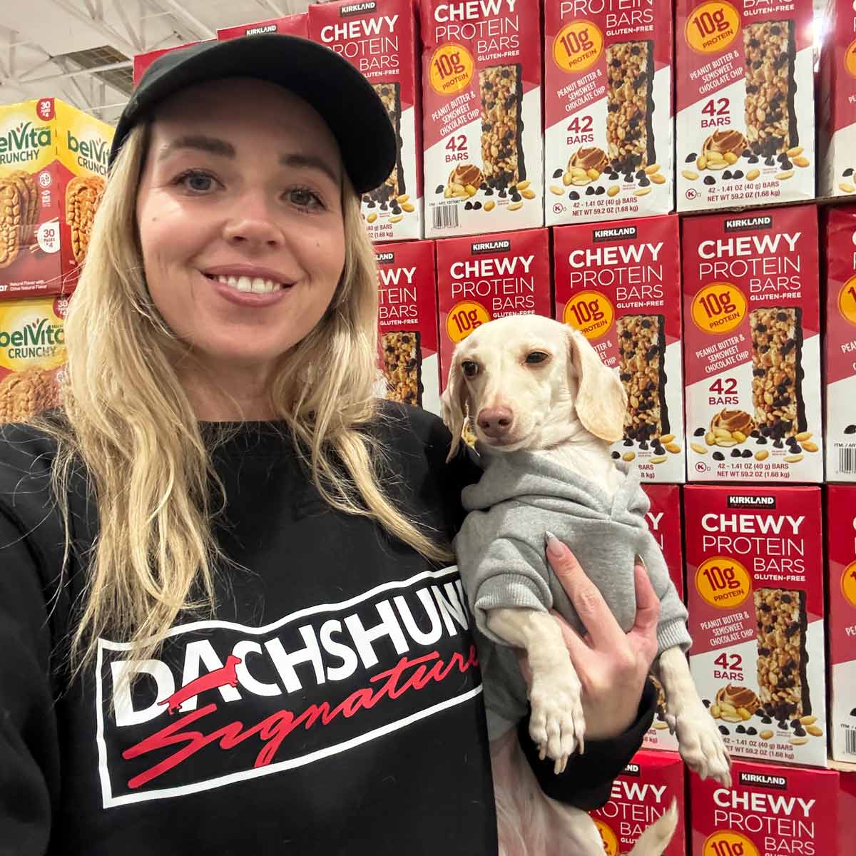 dachshund signature unisex crew sweatshirt