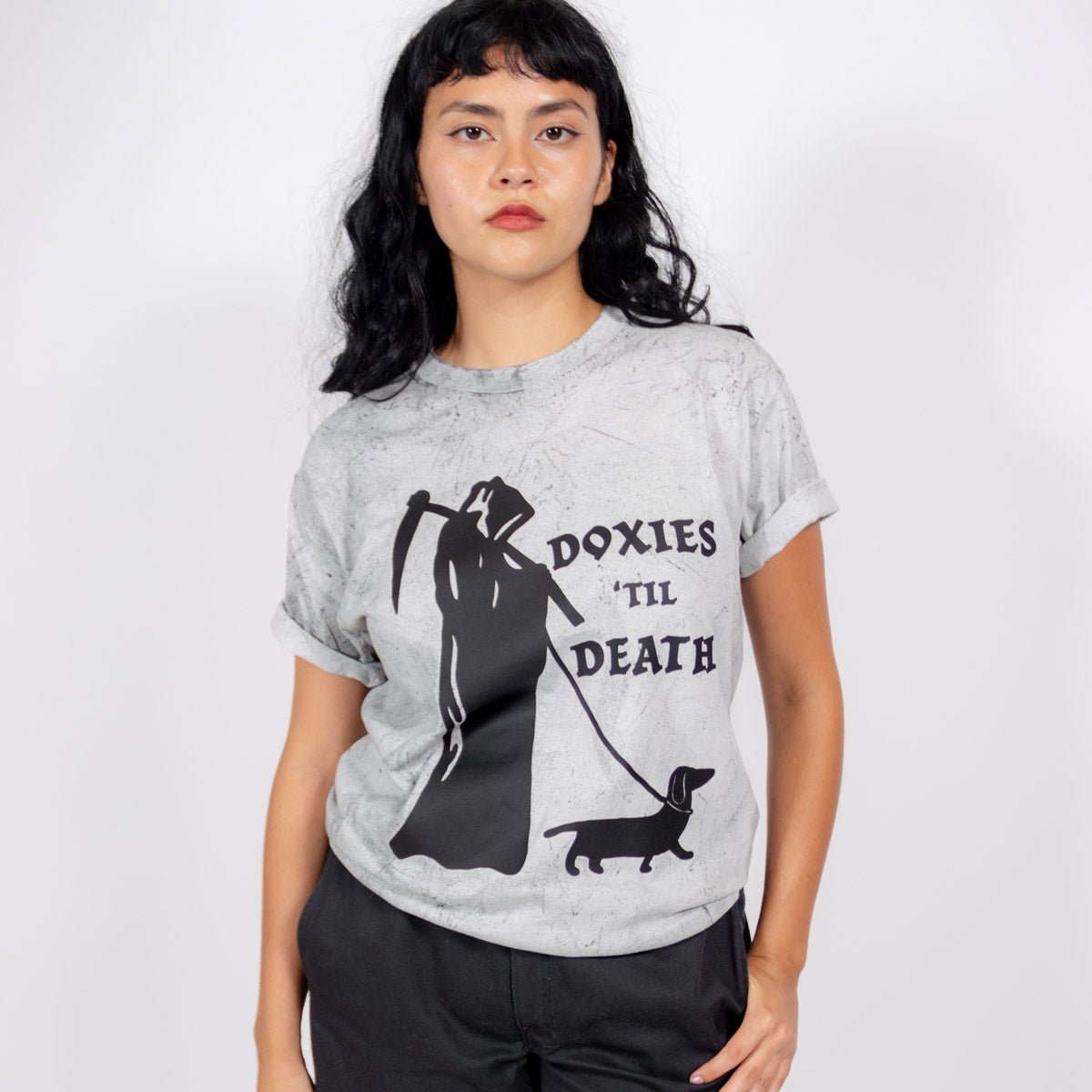 doxies 'til death unisex tee | tie-dye