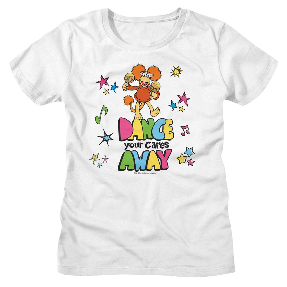 Fraggle Rock - Color Dance Womens T-Shirt