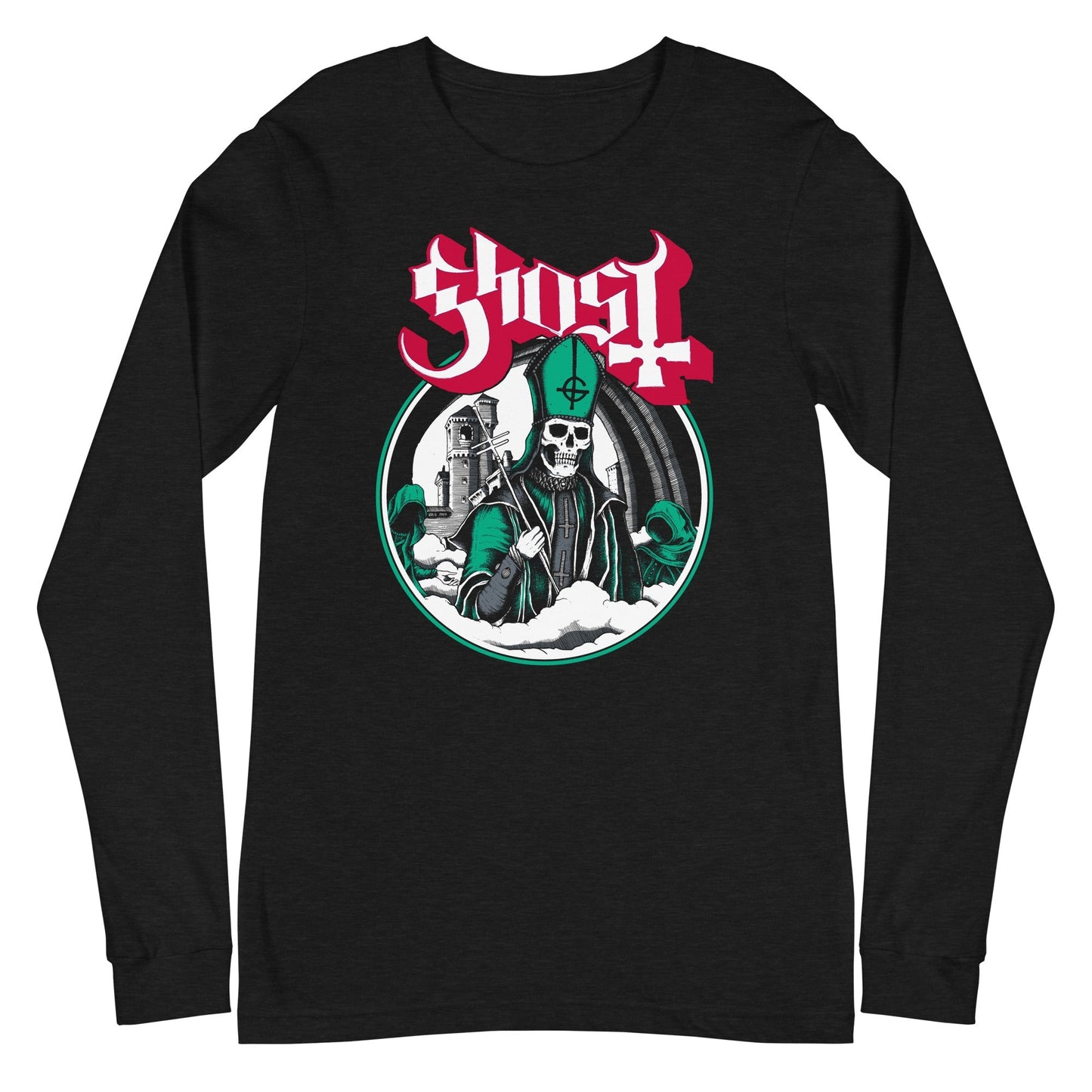 Ghost - Green With Envy Long Sleeve T-Shirt Style001