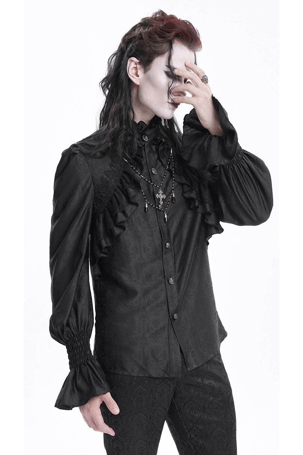 Van Helsing Vampire Hunter Button-Up Shirt