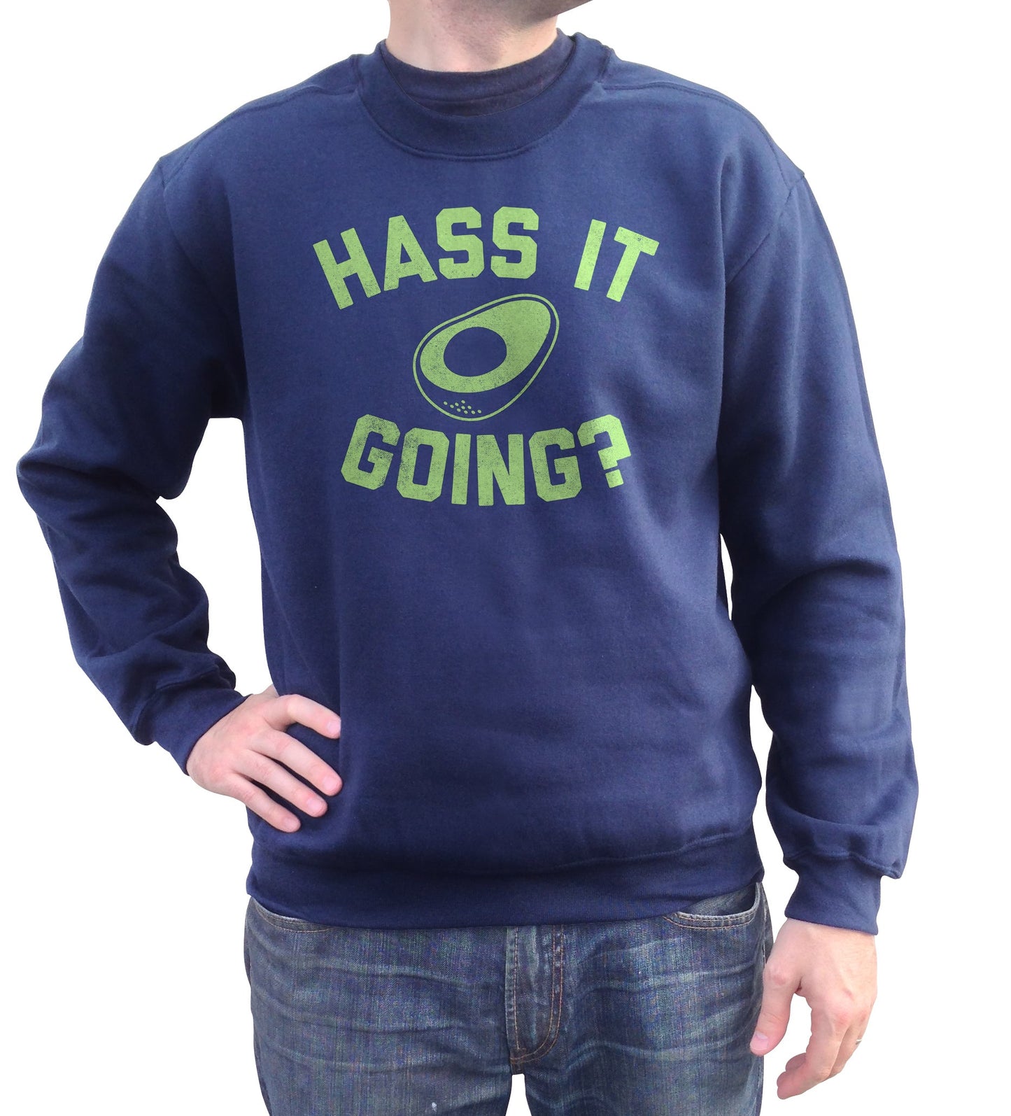 Unisex Hass It Going Avocado Sweatshirt